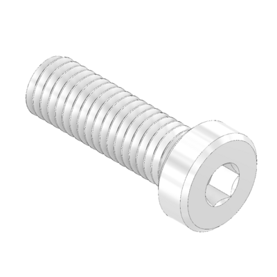 M6X12LHSCS-3 MODULAR SOLUTIONS STAINLESS STEEL FASTENER<br>M6 X 12 LOW HEAD SOCKET CAP SCREW